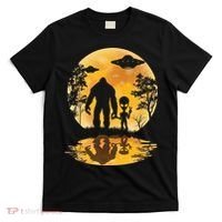 Alien Bigfoot Moon Sasquatch UFO Extraterrestria T-Shirt thumb 0