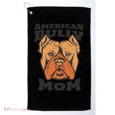 American Bully Mom Golf Towel