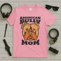 American Bully Mom T-Shirt thumb 5