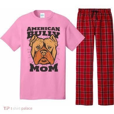 American Bully Mom Pajama Set