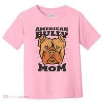 American Bully Mom Toddler T-Shirt thumb 0