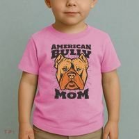 American Bully Mom Toddler T-Shirt thumb 2