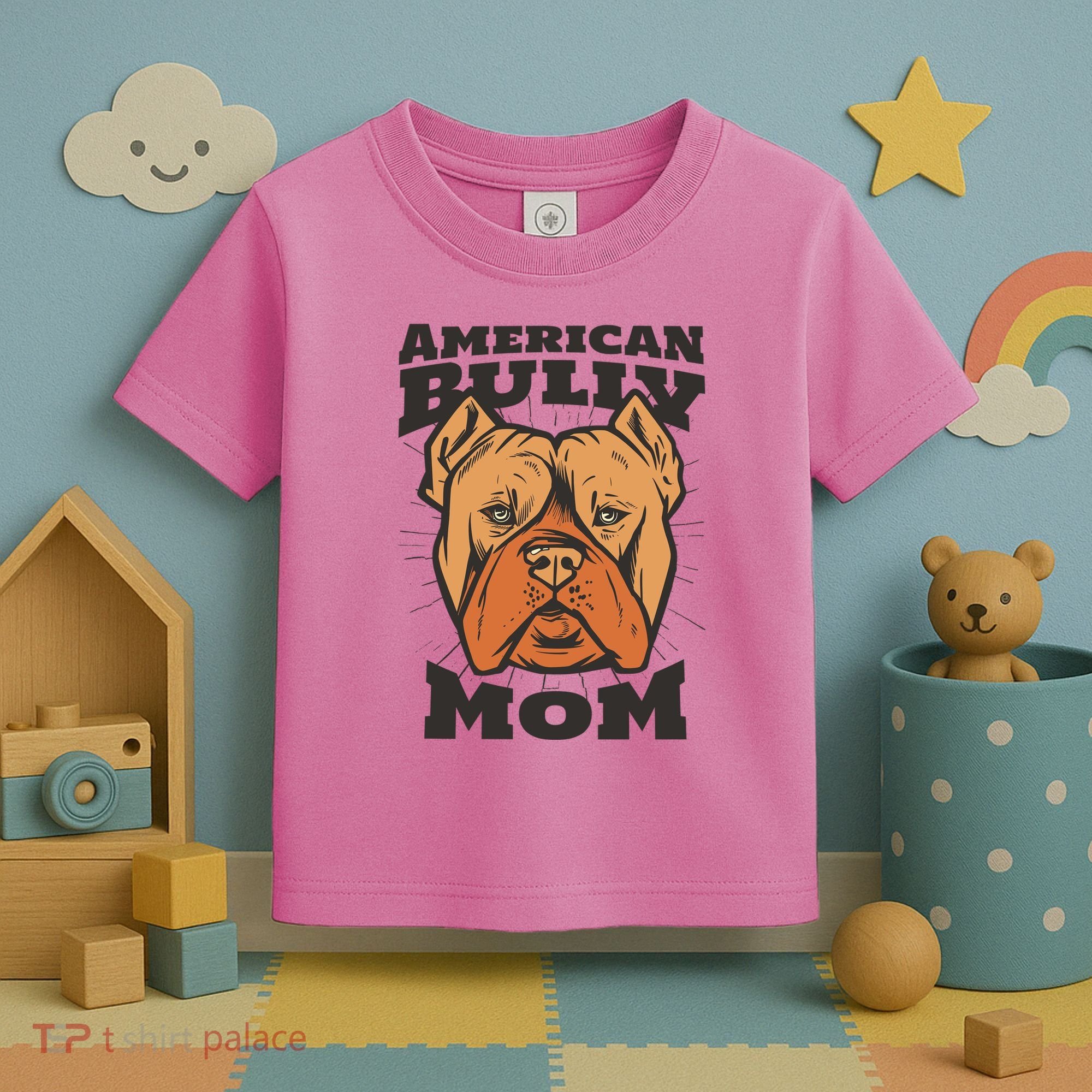 American Bully Mom Toddler T-Shirt