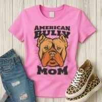 American Bully Mom Women's T-Shirt thumb 3