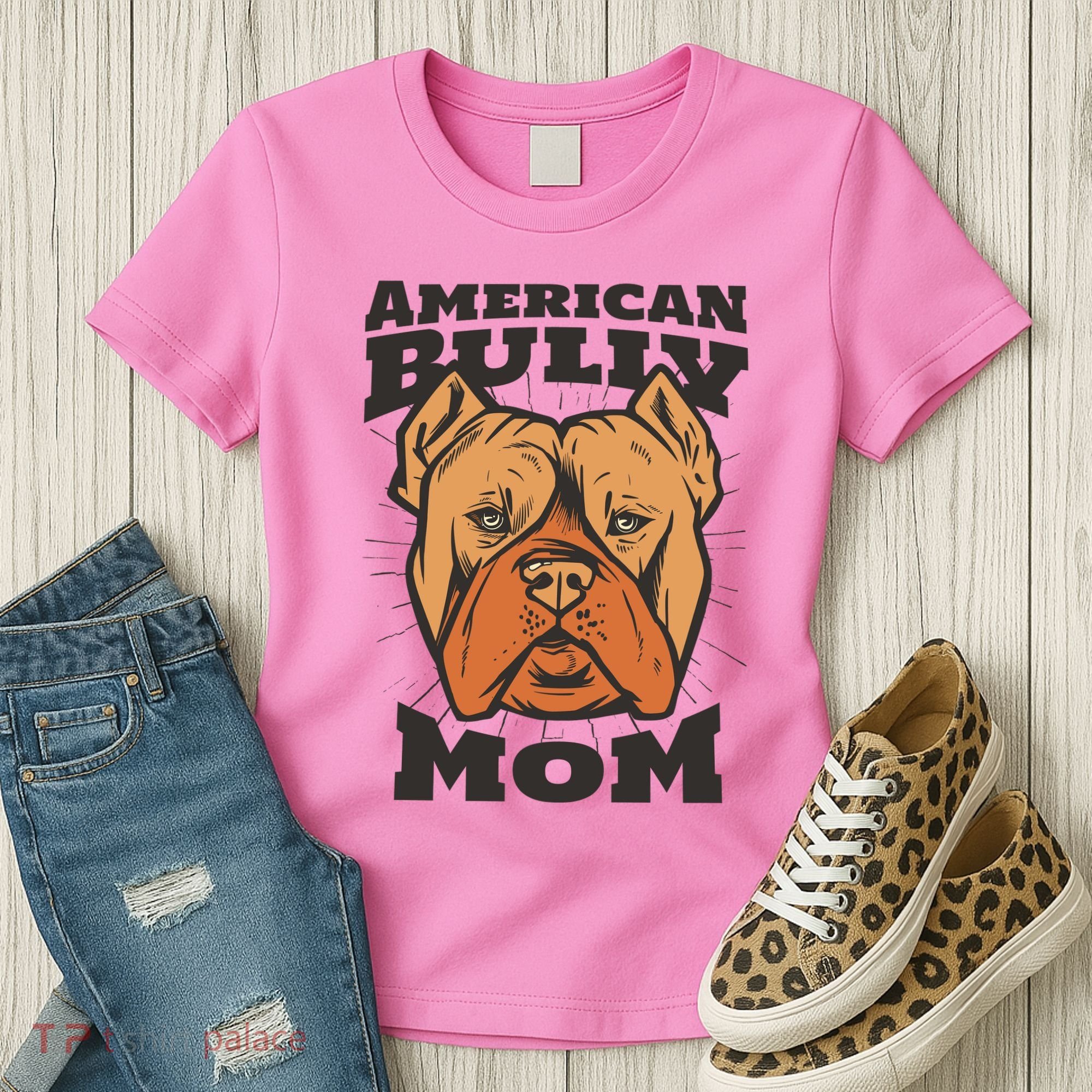 American Bully Mom Women's T-Shirt