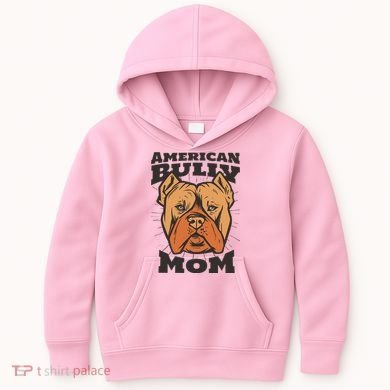 American Bully Mom Kids Hoodie