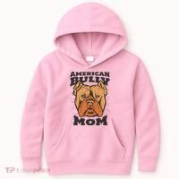 American Bully Mom Kids Hoodie thumb 0