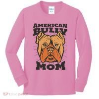 American Bully Mom Kids Long Sleeve Shirt thumb 0
