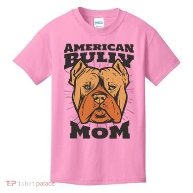American Bully Mom Kids T-Shirt