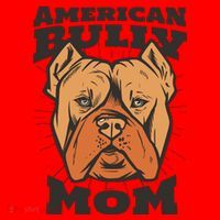 American Bully Mom Santa Hat thumb 1