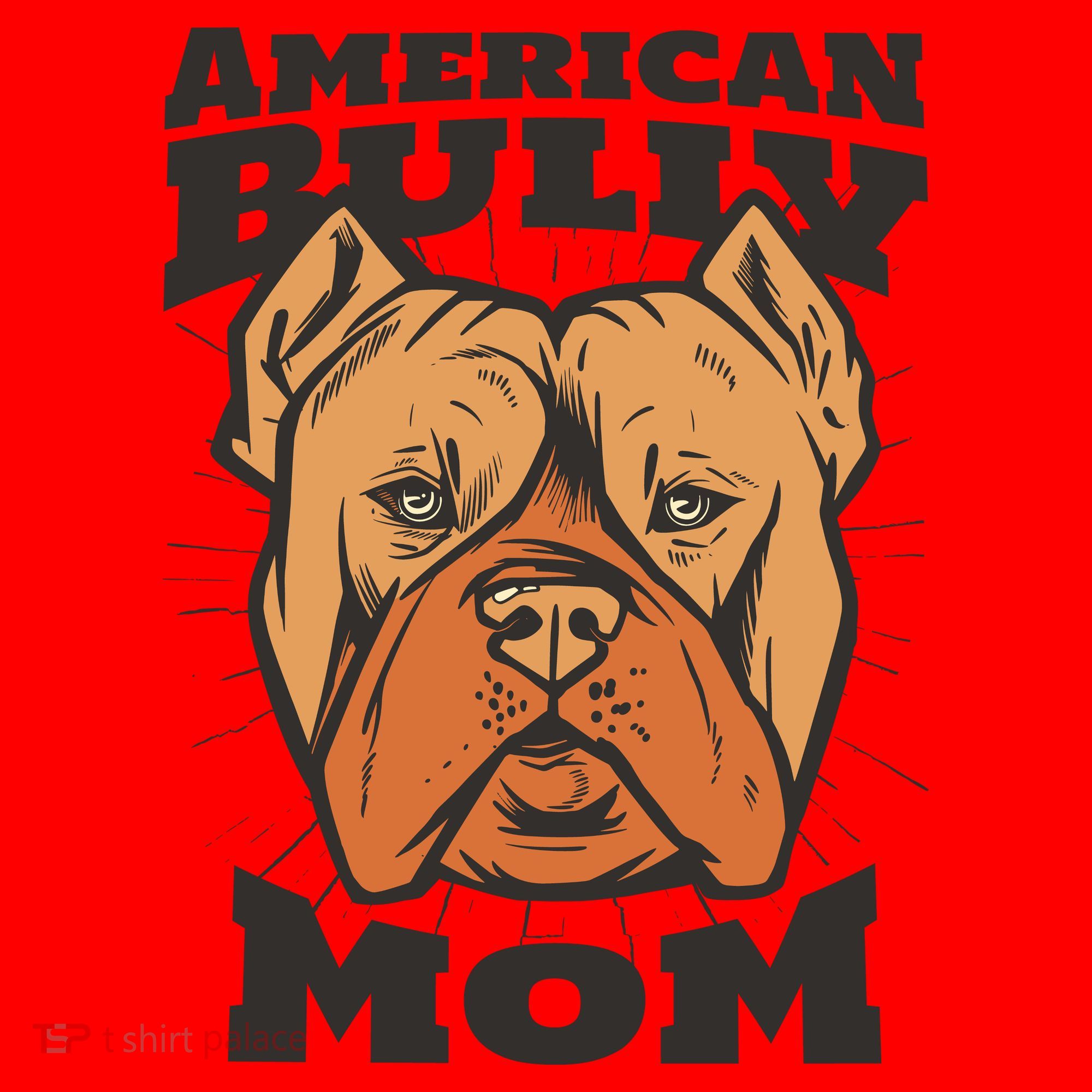 American Bully Mom Santa Hat