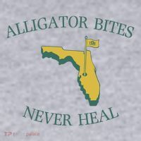 Alligator Bites Never Heal Florida Women's Sweatshirt thumb 2