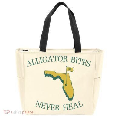 Alligator Bites Never Heal Florida Tote Bag