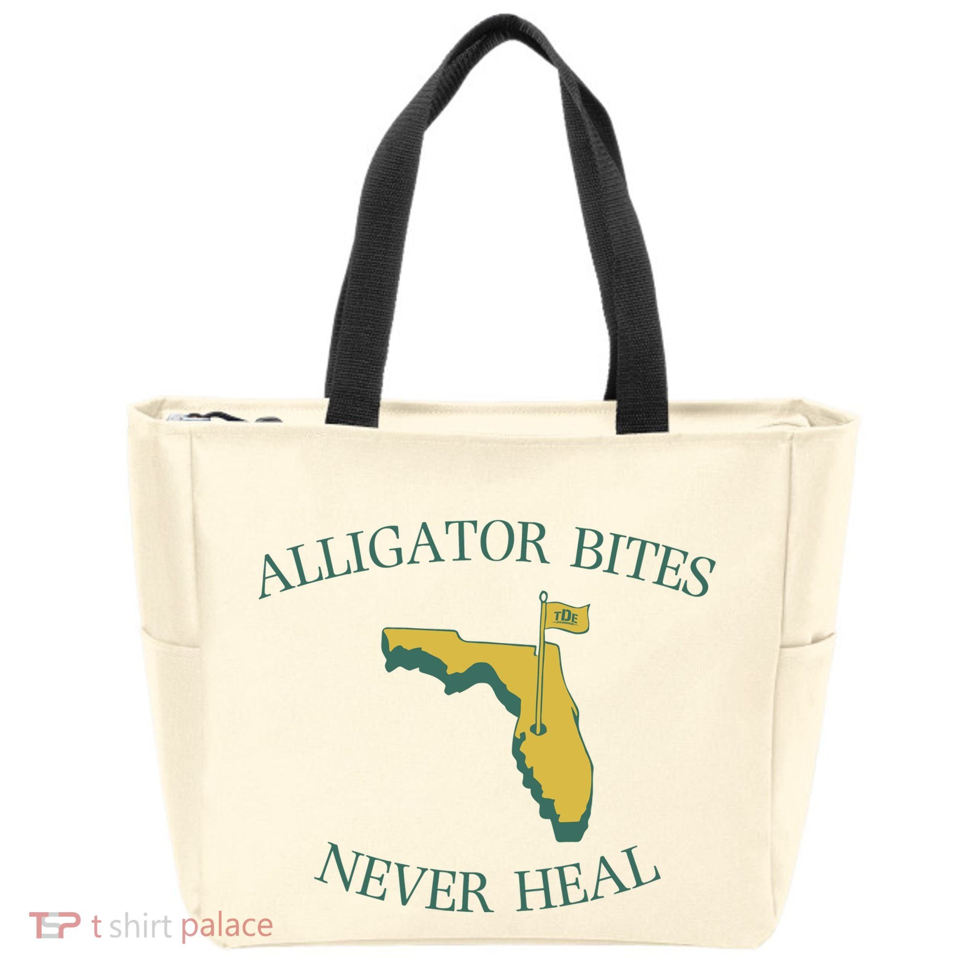 Alligator Bites Never Heal Florida Tote Bag