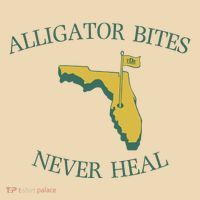 Alligator Bites Never Heal Florida Tote Bag thumb 4