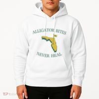 Alligator Bites Never Heal Florida Hoodie thumb 2