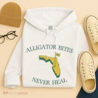 Alligator Bites Never Heal Florida Hoodie thumb 4