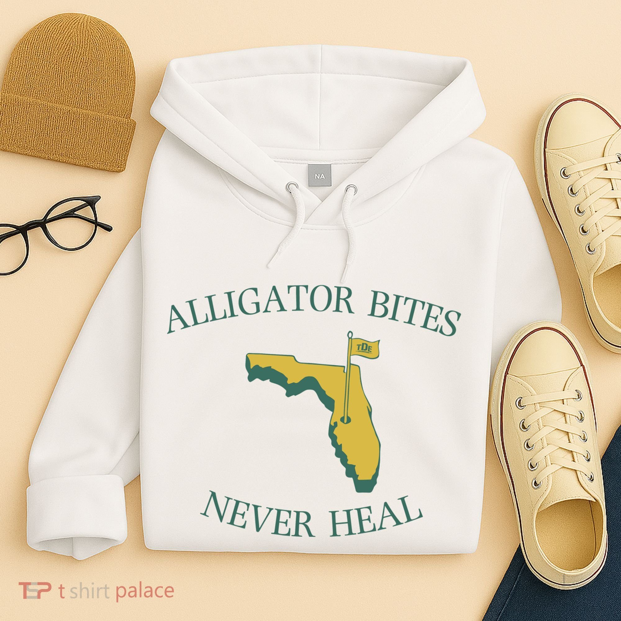 Alligator Bites Never Heal Florida Hoodie