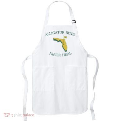 Alligator Bites Never Heal Florida Apron