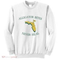 Alligator Bites Never Heal Florida Sweatshirt thumb 0