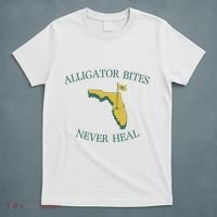 Alligator Bites Never Heal Florida T-Shirt thumb 5