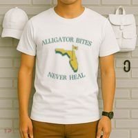 Alligator Bites Never Heal Florida T-Shirt thumb 6