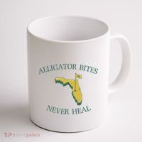 Alligator Bites Never Heal Florida Coffee Mug thumb 1