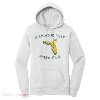 Alligator Bites Never Heal Florida Women's Hoodie