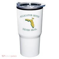 Alligator Bites Never Heal Florida Tumbler thumb 0