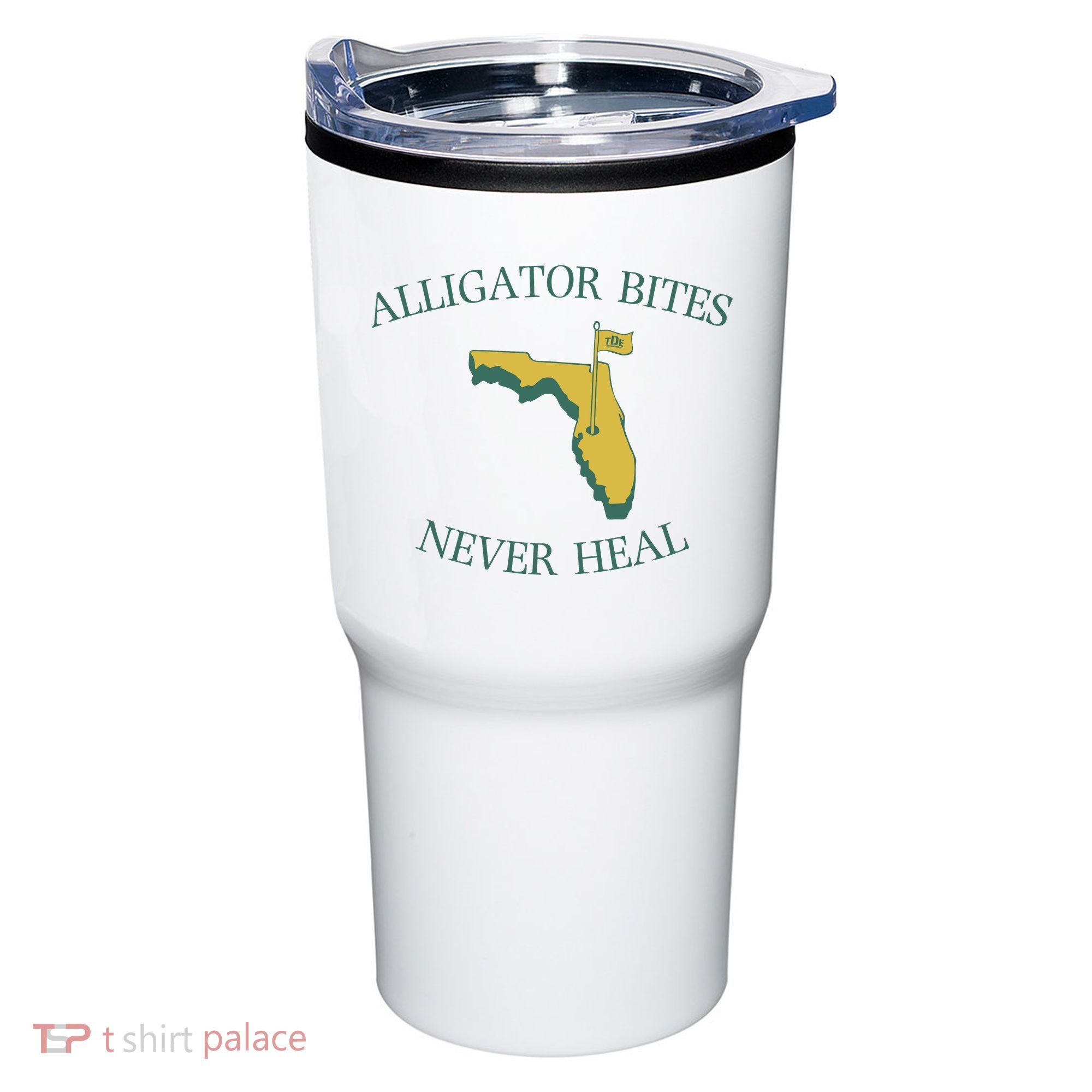 Alligator Bites Never Heal Florida Tumbler