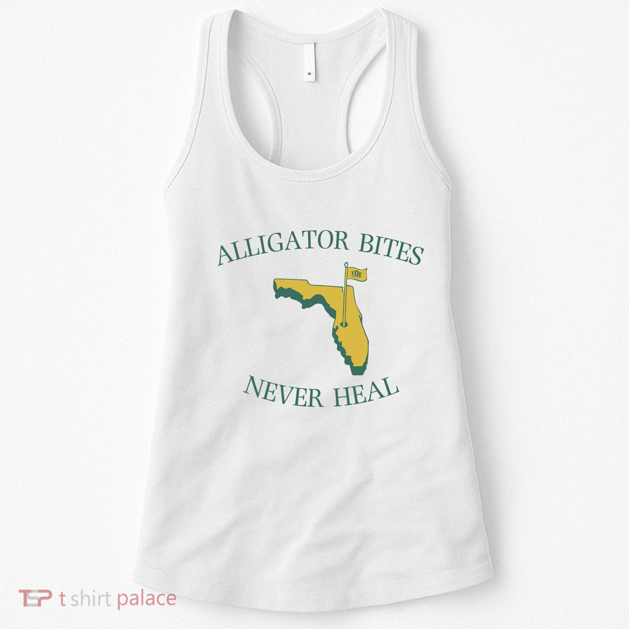 Alligator Bites Never Heal Florida Women's Tank Top