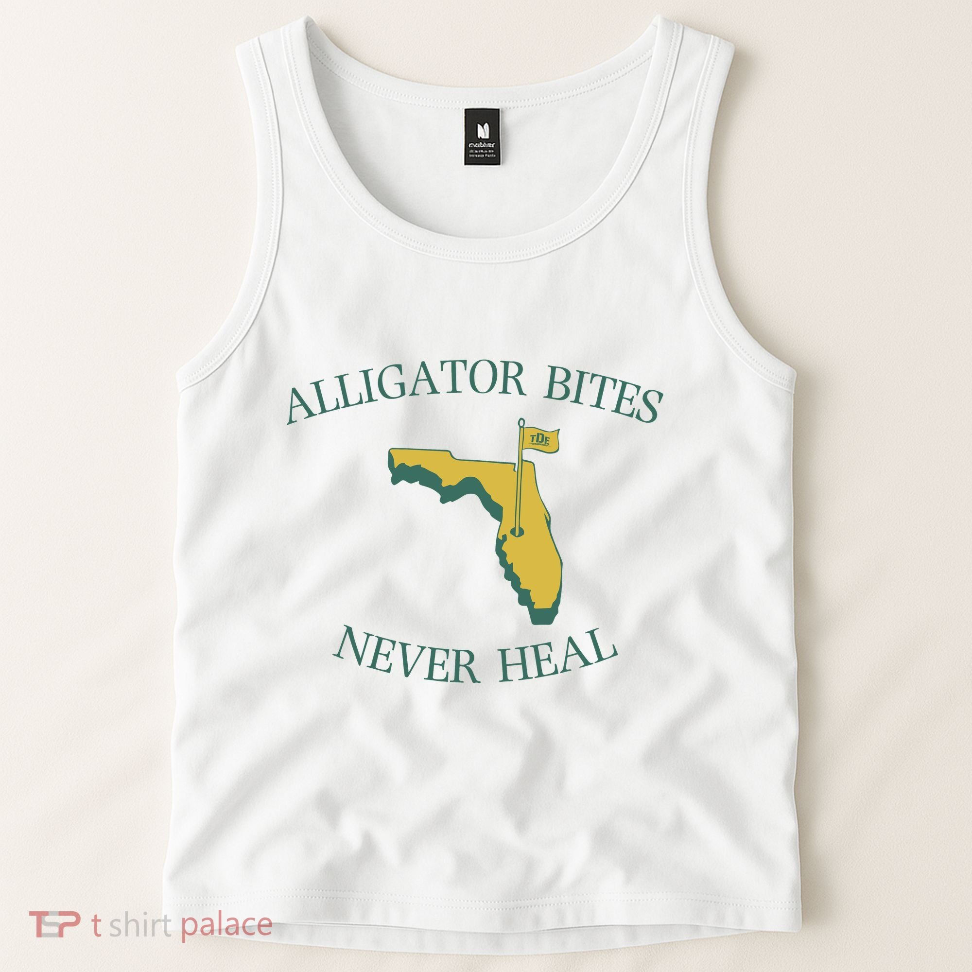 Alligator Bites Never Heal Florida Tank Top