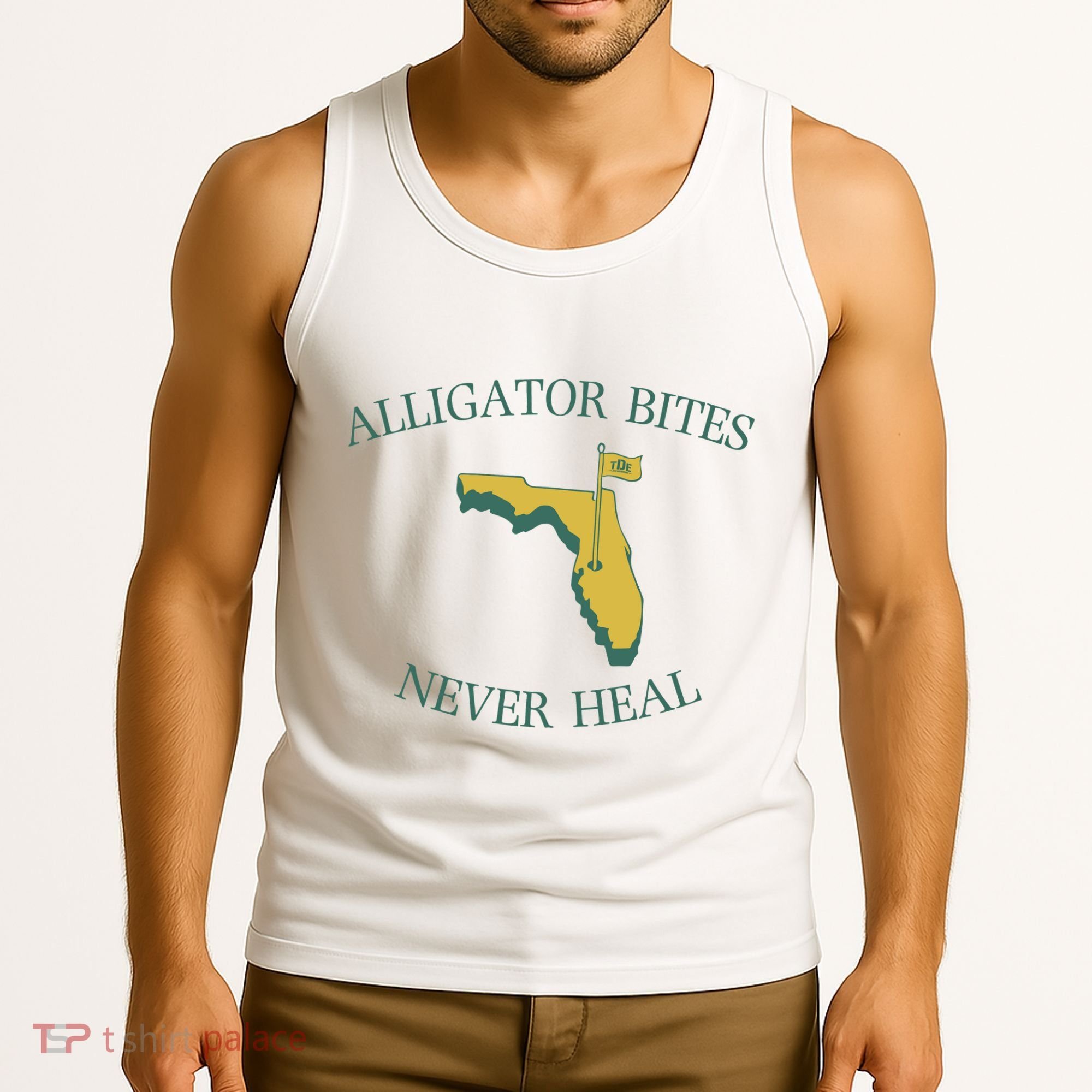 Alligator Bites Never Heal Florida Tank Top
