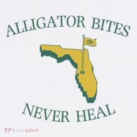 Alligator Bites Never Heal Florida Tank Top thumb 6