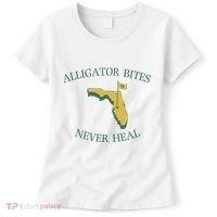 Alligator Bites Never Heal Florida Women's T-Shirt thumb 0