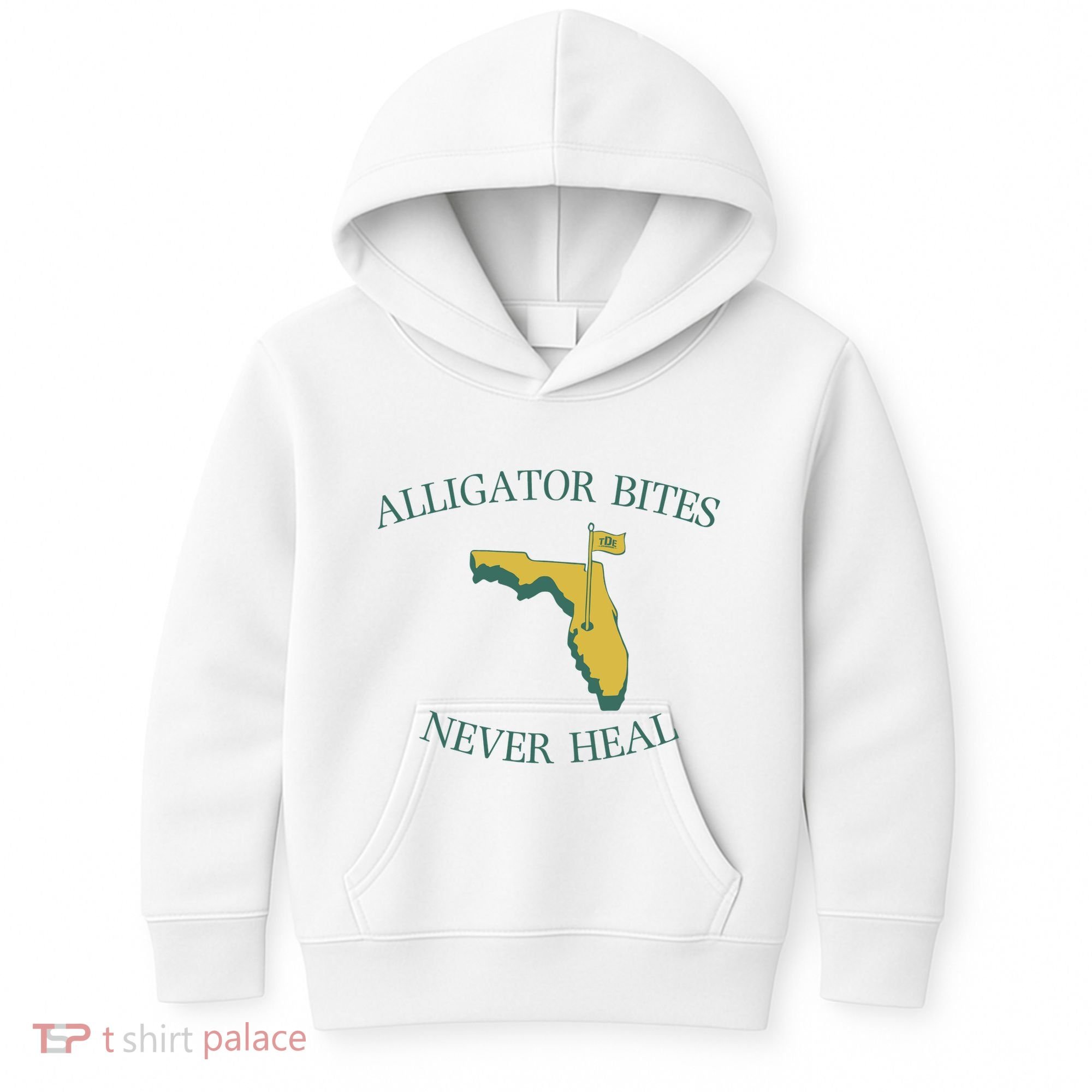 Alligator Bites Never Heal Florida Kids Hoodie