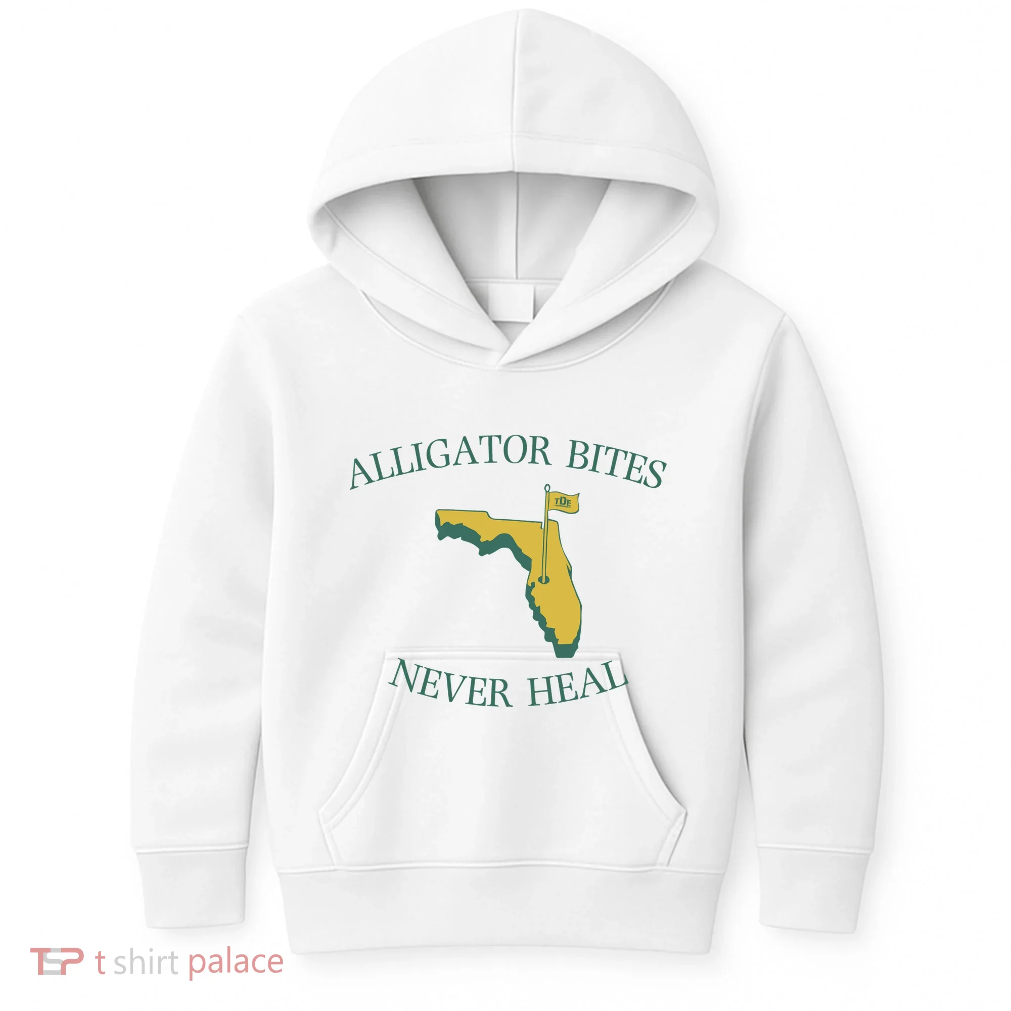 Alligator Bites Never Heal Florida Kids Hoodie