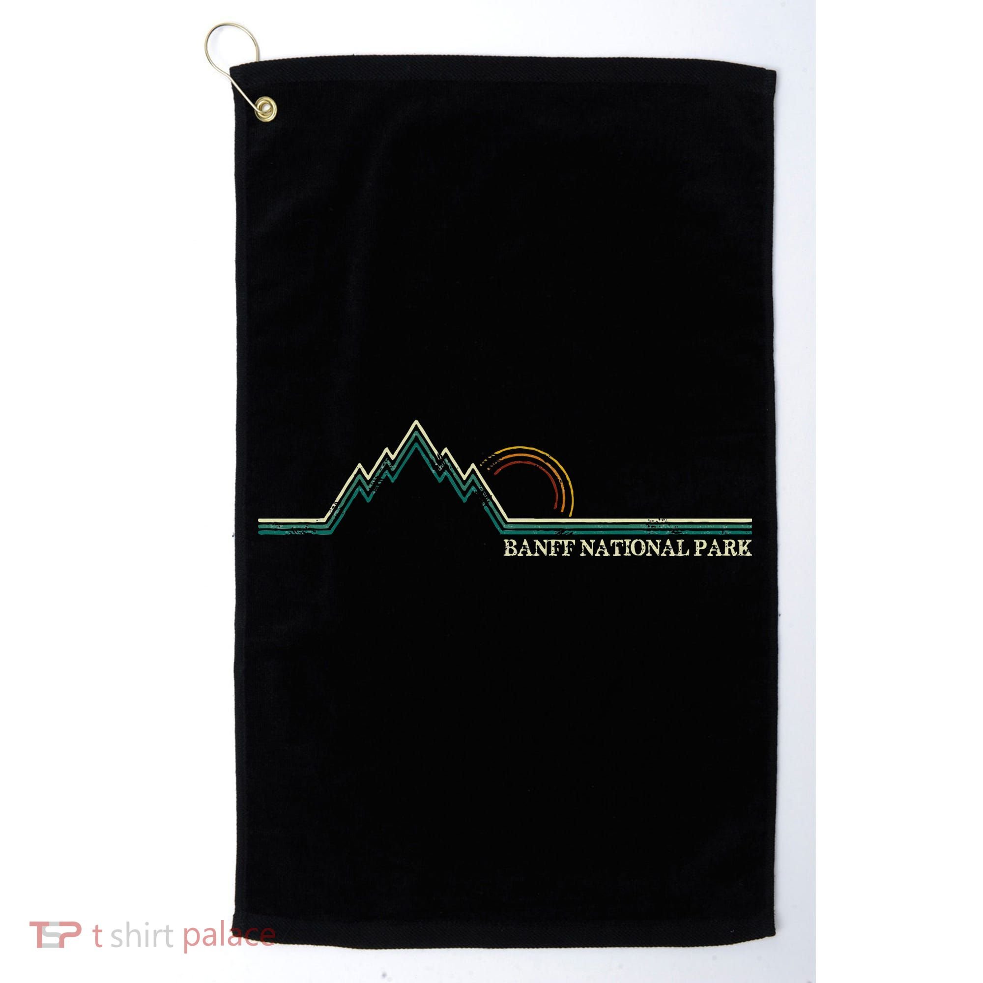 Alberta Banff National Park Canada Adventure Golf Towel