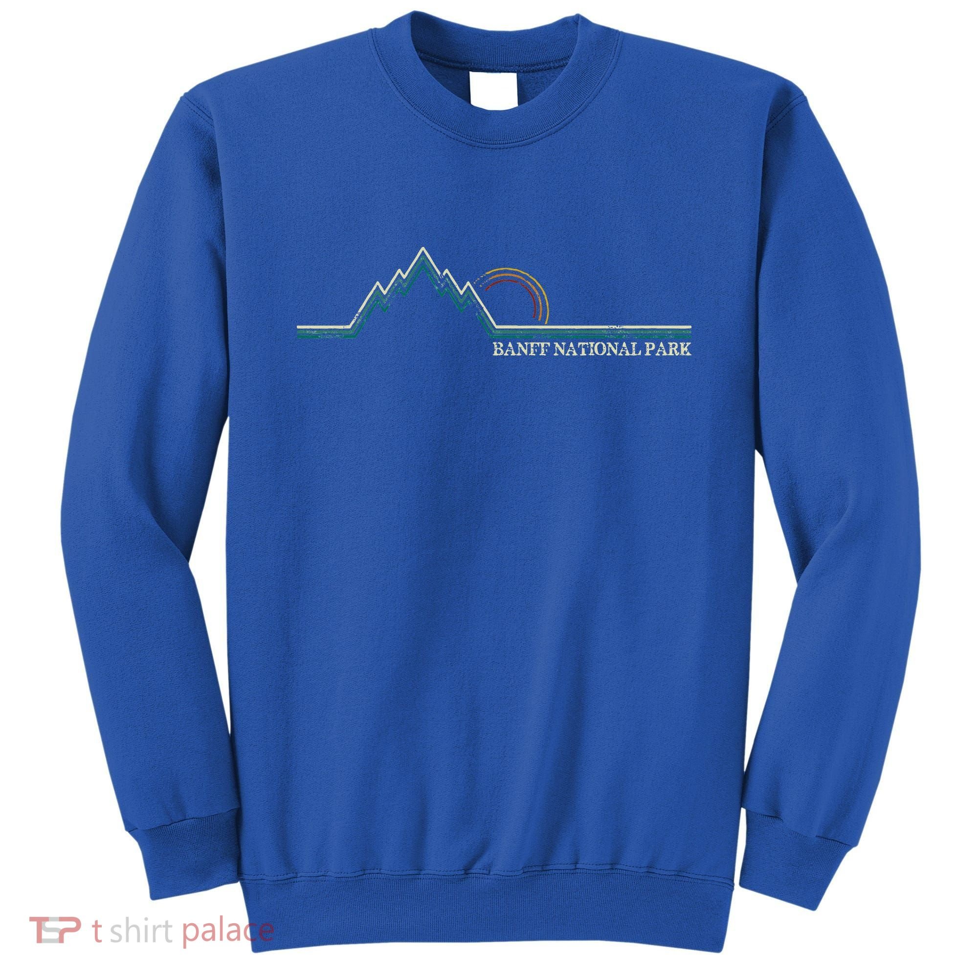 Alberta Banff National Park Canada Adventure Sweatshirt