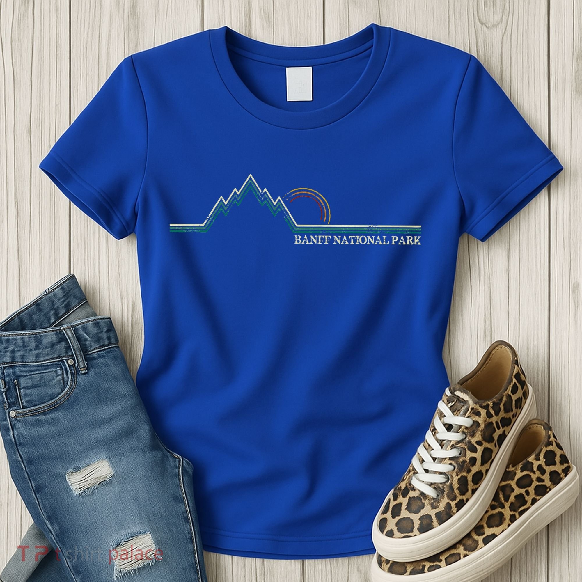 Alberta Banff National Park Canada Adventure Women's T-Shirt