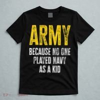 Army Because No One Played T-Shirt thumb 5