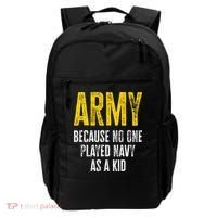 Army Because No One Played Backpack thumb 0