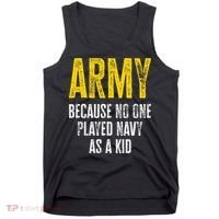 Army Because No One Played Tank Top thumb 0