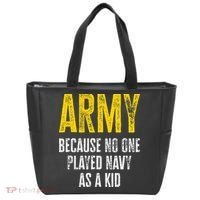 Army Because No One Played Tote Bag thumb 0