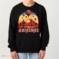 Albuquerque Balloon New Mexico Hot Air Balloon Women's Sweatshirt thumb 0