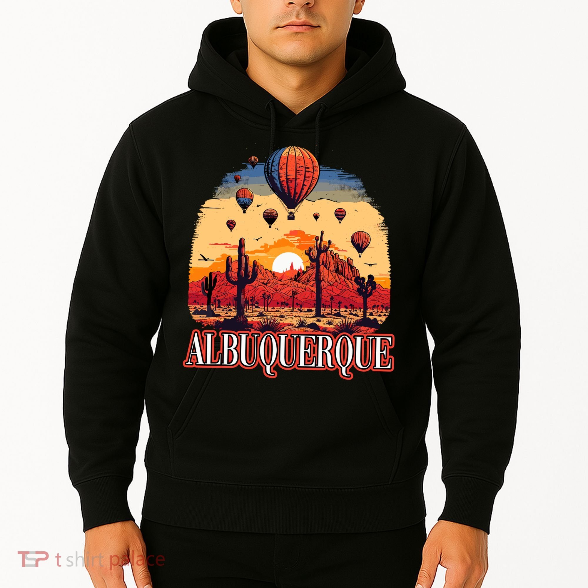 Albuquerque Balloon New Mexico Hot Air Balloon Hoodie