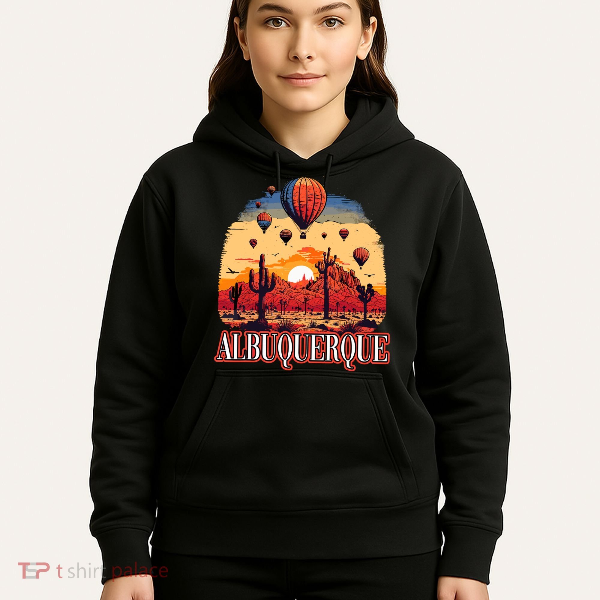 Albuquerque Balloon New Mexico Hot Air Balloon Hoodie