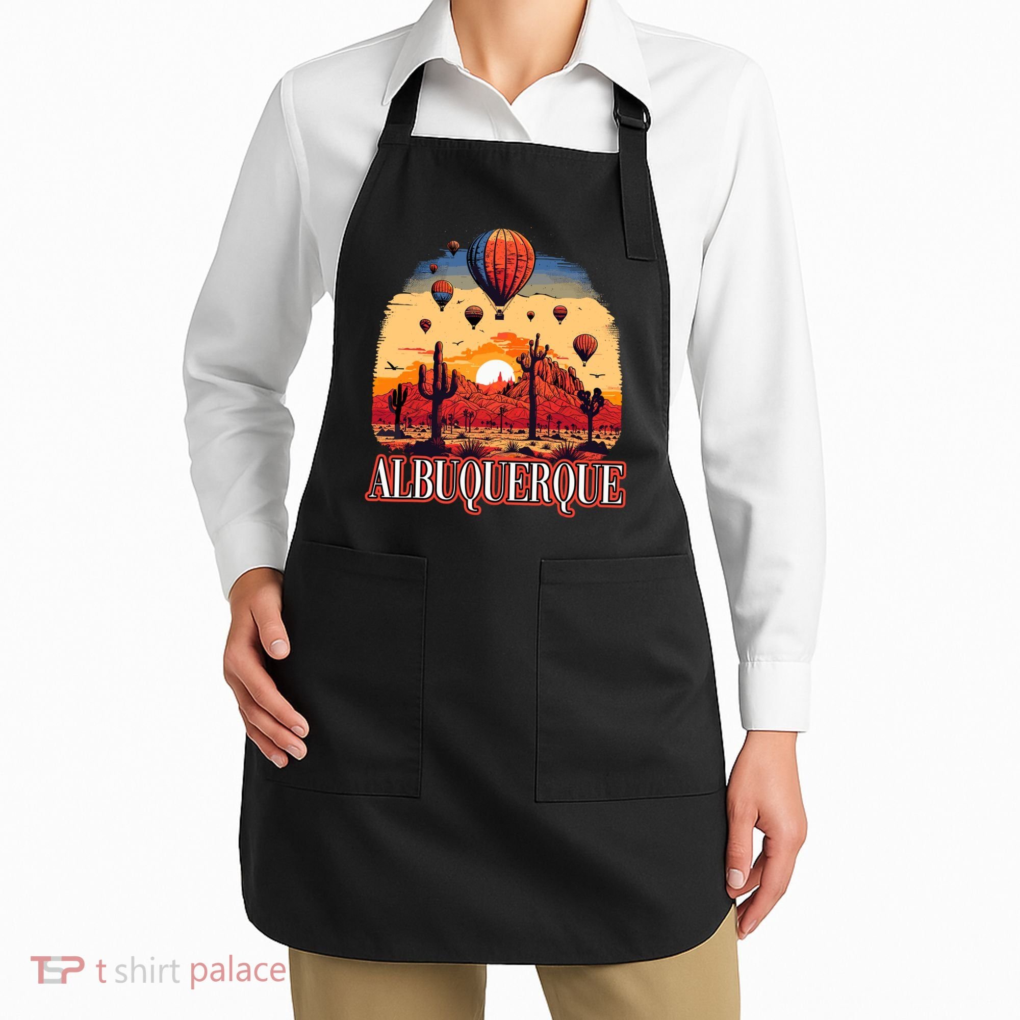 Albuquerque Balloon New Mexico Hot Air Balloon Apron
