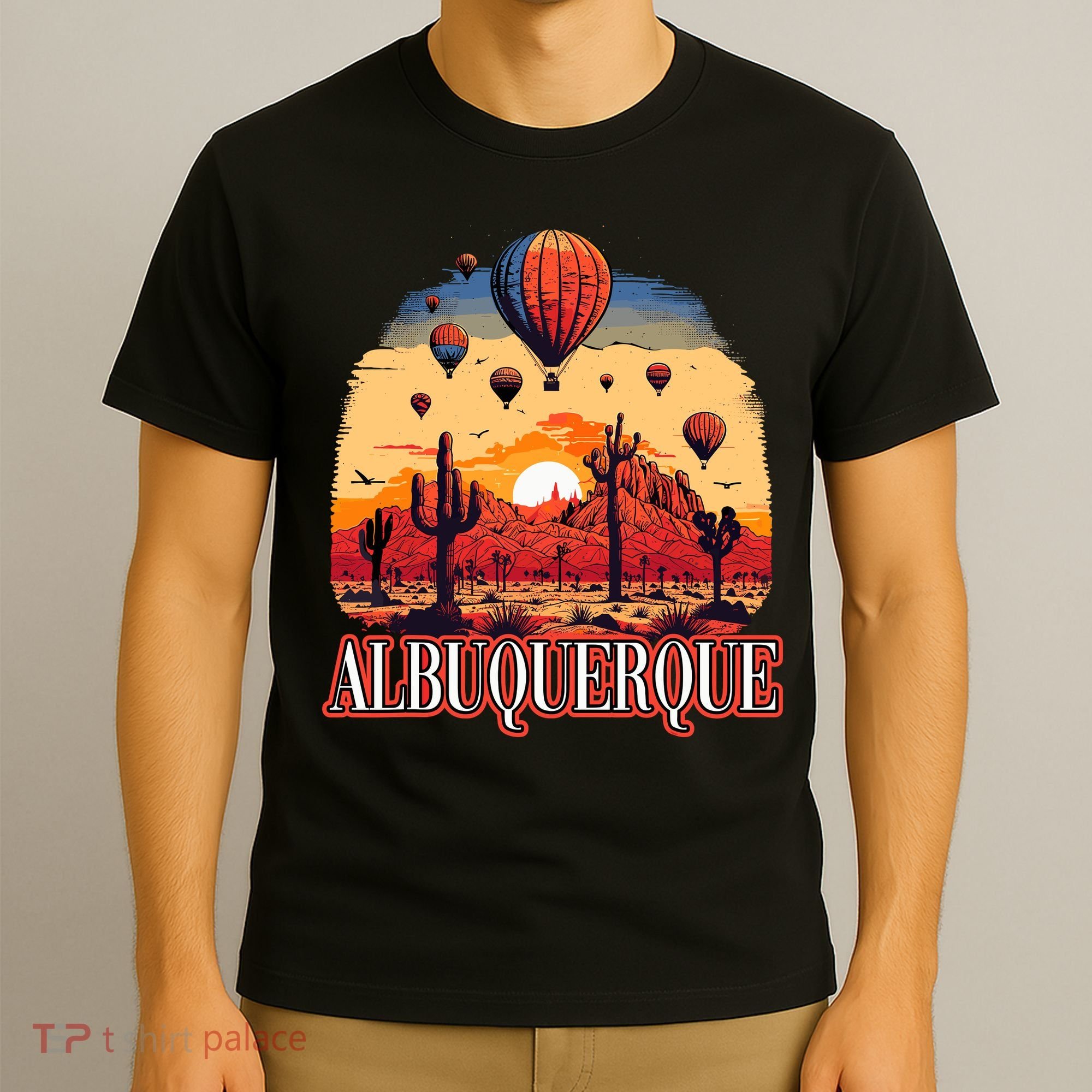 Albuquerque Balloon New Mexico Hot Air Balloon T-Shirt