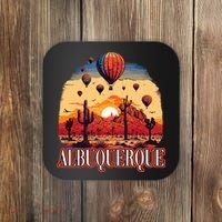 Albuquerque Balloon New Mexico Hot Air Balloon Coaster thumb 0